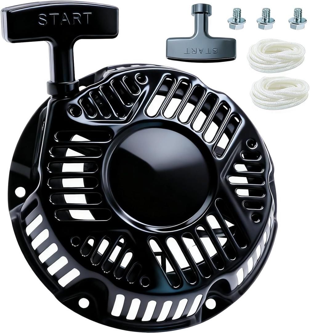 DVBB Pull Start Assembly Compatible with Briggs and Stratton 163cc 208cc 5hp 6.5hp Engine CR950 CR750 CR550 Recoil Starter Generator Pressure Washer Replace 590607/797276