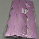 FOBSME 200 Feet Glitter Shine Scalloped Borders Trim Bulletin Board Border Strips Decorative Classroom School Office Party Decors, Light Purple Pack of 2