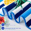 Redbaker 16 Packs 59 x 28 inches Oversized Mixed Style Beach Towel Bulk Extra Large Pool Towels Set Microfiber Quick Dry Swim Towel Blanket for Women Men Adult Bath Travel(Fresh Colors)