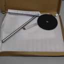 Hand Towel Holder, 15 Inch T-Shape Freestanding Towel Rack Stand for Bathroom & Kitchen Countertop with Brushed Nickel Finish and Marble Base