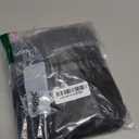 FantaLook Mens 80S Long Curly Black Rocker Costume Wig