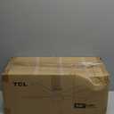 TCL 52" Ceiling Fan with Lights, Black Flush Mount Ceiling Fans with Remote Control, 6 Speeds DC Reversible, Dimmable, Noiseless, Low Profile Ceiling Fans for Bedroom