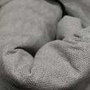 Tortania 8' Round Area Rug Living Room Rugs - Washable Large Soft Neutral Boho Moroccan Bohemian Farmhouse Rug Indoor Floor Carpet for Bedroom Under Dining Table Home Office Decor - Grey