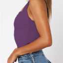 TiulZial Women Sexy Halter Neck Backless Tank Top Open Back Sleeveless Slim Fit Y2k Summer Tops, S