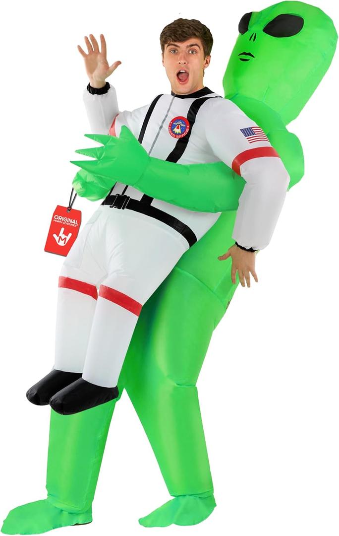 Morph Inflatable Alien Costume Adult, Alien Costume, Halloween Costumes for Men, Halloween Costumes for Adults