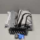 3D Printer Enclosure for Bambu Lab A1 Combo, Stainless Steel Frame Enclosure with LED Light, Fireproof Dustproof Noise Reduction Constant Temperature 3D Printer Cover, 838x588x588MM