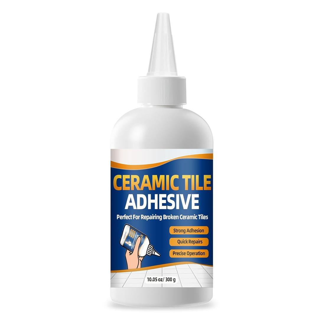 Ceramic Tile Adhesive, Construction Adhesive, Versatile Cement Glue for Tile, Floor, Wall, Stone, Wood & More