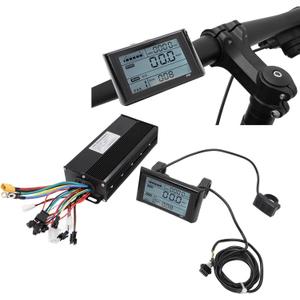 Luqeeg Electric Conversion Kit, 36V 48V 52V 40A Brushless Motor Controller with S900 LCD Display Motor Controller Replacement for Electric Bike, Scooter, Mountain Bike