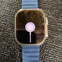 Apple Watch Ultra 2 [GPS + Cellular, 49mm] - Titanium Case with Blue Ocean Band, One Size