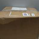 Luxudecor Blue and Yellow Comforter Set Queen Size, 7 Pieces Stripe Geometric Bed in a Bag, Marble Comforter and Sheet Set, Soft Microfiber Complete Bedding Sets for All Seasons