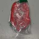 Comper Women's Sports Bra with Thin Straps Stretchy Wirefree Workout Bras Lightweight Workouts Bralette with Removable Pads (Red-S)