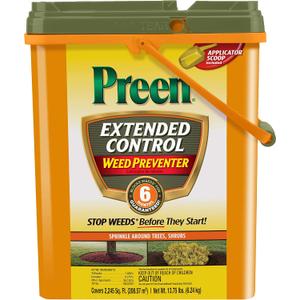 Preen Extended Control Weed Preventer - 13.75 lb. - Covers 2,245 sq. ft.