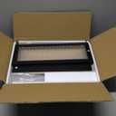 Bread Box for Kitchen Countertop: Bamboo Bread Storage Container for Homemade Bread, 2 Layer Breadbox, Large Bread Keeper Holder, Black