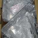 Lazy Susan Cabinet Organizer Bins for 26"/ 28"/ 32" Diameter Corner Organizer, Plastic Cabinet Storage Bin, 1/8 Wedge - Food Safe, BPA Free, with Non-Slip Pads (for 26" Diameter, 6 Pack)