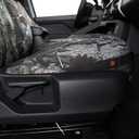 Custom Fit Car Camo Seat Cover for Select Toyota Tacoma Access Cab/Xtra Cab 2024 2025 2026 SR,SR5,TRD PreRunner, Neoprene Camouflage Car Seat Covers Front Seats(Neoprene Jungle Camouflage)