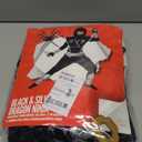 Morph Deluxe Silver Boys Ninja Costume, Ninja Kids Costumes, Ninjas Halloween Costumes For Boys, Boy Halloween Costume (10-12 Years)