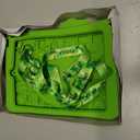 Boaretiu for Galaxy Tab A9 Plus 11 Inch 2023 Case - Cute Cartoon with Shoulder Strap & Rotating Stand for Boys Girls Teens Soft Silicone for Samsung A9+ Tablet Case, Green Dinosaur