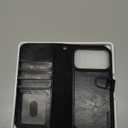 OCASE for iPhone 17 Pro Max Detachable Wallet Case with Card Holder, 2 in 1 PU Leather Flip Folio with RFID Blocking Stand Wrist Strap Shockproof Phone Cover 6.9 Inch 2025, Black