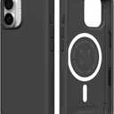 RhinoShield Phone Case Compatible with MagSafe for iPhone 17 | SolidX - Reinforced Shock-Absorbing Protection, Minimal and Slim Design with Military Grade Drop Protection - Classic Black