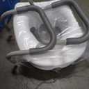 E-Z Lock Raised Toilet Seat with Adjustable Armrests
