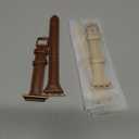 2 pack Slim Leather Bands Compatible with Apple Watch Band 38mm/40mm/41mm/42mm (series 11 10) Women,Top Layer Genuine Leather Strap for iWatch Series 11/10/9/8/7/6 5/4/3/2/1/SE/Ultra