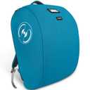 YOREPEK Padded Car Seat Travel Bag for Airplane, Compatible with Doona, Fit for Evenflo Shyft DualRide without Base, Infant Car Seat Bags with Lockable Zipper, Gate Check Stroller Bag for Baby Travel (Blue)