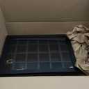 Adjustable Rock Display Case Wall Mounted, Crystal Collection Box with Shelves, Wooden Rock Collection Box for Kid and Collectibles