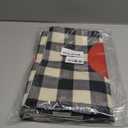 AEIOAE Valentines Pillow Covers 12x20 Inch Set of 2, Black Buffalo Plaid Love Heart Throw Pillows Case, Valentine's Day Anniversary Decorative Cushion Covers Farmhouse Outdoor Decor for Home Sofa Bed