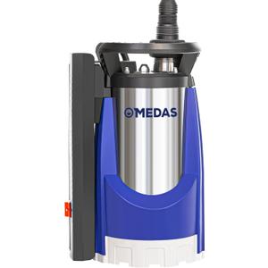 MEDAS Automatic Sump Pump,1HP 3600GPH Submersible Water Pump Portable Utility Pumps with Auto On/Off, Built-in Float for Swimming Pool Pond Hot Tub Rain Barrel Flooded House Basement (1HP Stepless Adjustment)