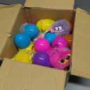 24 Pack Prefilled Easter Eggs with Kids Keychains Plush Toy Cute Keychains for Kid Boys Girls for Easter Egg Fillers, Easter Basket Stuffers Party Favor Gifts