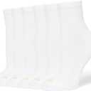 HUE Women's Mini Crew Sock 6-pack, One Size