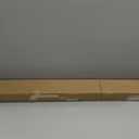 No Drill Zebra Blinds for French Door, 36 5/8" W x 72" L, Grey