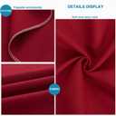 FLXXIE 2 Pack Microfiber King Pillow Cases, 1800 Super Soft Pillowcases with Envelope Closure, Wrinkle, Fade and Stain Resistant Pillow Covers, 20x36, Wine Red