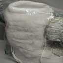 Snow Boots for Women,Winter Furry Faux Fur Boots Winter Black White Pink Fur Lined Lace-up Mid-Calf Non-Slip Fuzzy Boots,8,5 Size