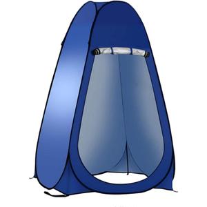 Portable pop-up Privacy Tent is Suitable for Outdoor Shower, Dressing Room, Sunshade and Camping Toilet (Blue)