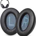 Ear Pads Replacement for Bose SoundLink AE2 - GEVO Earpad Cushions for SoundLink AE2 / SoundLink Around Ear ii Wireless Headphones with Premium Protein Leather Noise Isolation Memory Foam (Black)