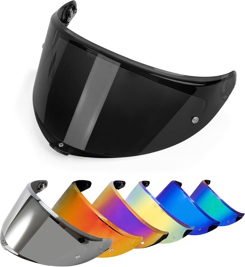 PSLER Helmet Visor for K6 K6s - K6 K6 s Visor Helmet Face Shield Helmet Accessories Replacement for K6 K6s,Dark Black
