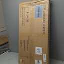 Taranta 3 Step Ladder,Aluminum Lightweight Folding 3 Step Stool with Anti-Slip Wide Pedal, 330lbs Capacity Step Ladder for Household,Kitchen,Office - BlackWoodgrain