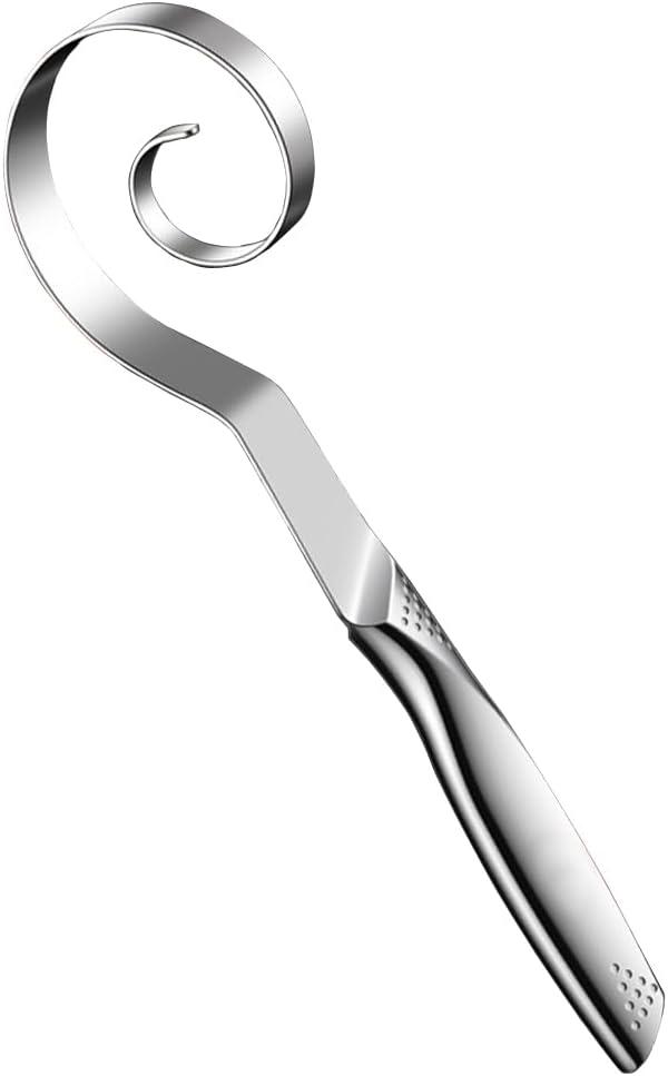 Seamless Danish Dough Whisk -10" Stainless Steel Dutch Bread Dough Whisk Tool for Sourdough Bread Baking, Whisking, Pizza, Pastry, Cake Batter, Biscuits,Dishwasher Safe