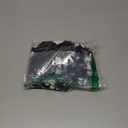 Cnkwei Dog Pajamas Medium Large Dog Paw Printed Greyhound Pajamas Jumpsuit Bodysuit (Black White)