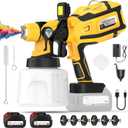 Cordless Paint Sprayer for House, Walls, Fences, Furniture, Cabinets, DIY
