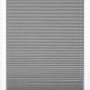 DEZ FURNISHINGS Cordless 1.5" Blackout Cellular Shade, 51.5"W x 48"H, Anchor Gray