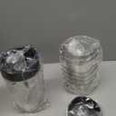 Blender Cups Replacement Parts For ninja,2-Pack 24oz Blender Cups with Sip & Seal Lids,7 fins Blender Replacement blade Compatible with Ninja BN401 BN751 BN801 BL480-30 BL642-30 BL682 BL687 NN102