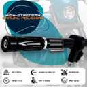 Crash Bar Engine Guard Highway Freeway Bar for Harley Touring Sports 883 softail dyna Street Bob Fat bob Breakout Low Rider V-Rod Deluxe(Gloss Black)