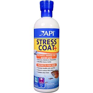 API STRESS COAT Aquarium Water Conditioner 16-Ounce Bottle
