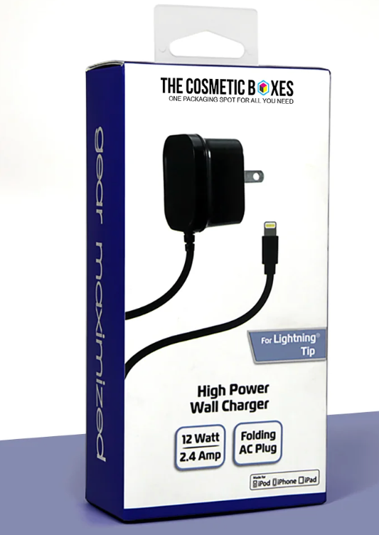 ZGEAR (12W) 8-Pin Wall Charger - Black (WC-APP8PNM2A)