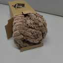 Kevin Textile 14x36 Inch Long Lumbar 1 Pack Boho Decorative Throw Pillow Cover Soft Striped Corduroy Rectangle Cushion Case Farmhouse Solid Color Accent for Living Room Couch Sofa Bed, Light Brown