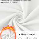 LOMON Maternity Shirts Long Sleeve Thermal Tops Side Ruched Casual Tshirt Crewneck Fleece Base Layer for Pregnant Women (S)