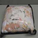 GFU 4 Piece Toddler Bedding Set, Ultra Soft and Breathable Toddler Comforter Sets for Girls Includes Quilted Comforter, Fitted Sheet, Flat Sheet and Pillowcase, Pink Flowers