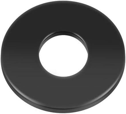 5/16" ID x 7/8" OD Stainless Flat Washers, 0.39" ID x 0.905" OD x 0.07" Thick, Stainless Steel 18-8 (304), Black Finish Metal Washer, 100 PCS